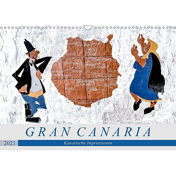 Gran Canaria - Kanarische Impressionen (Wandkalender 2021 DIN A3 quer), Dieter Meyer