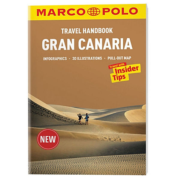 Gran Canaria Marco Polo Handbook, m.  Buch, m.  Karte