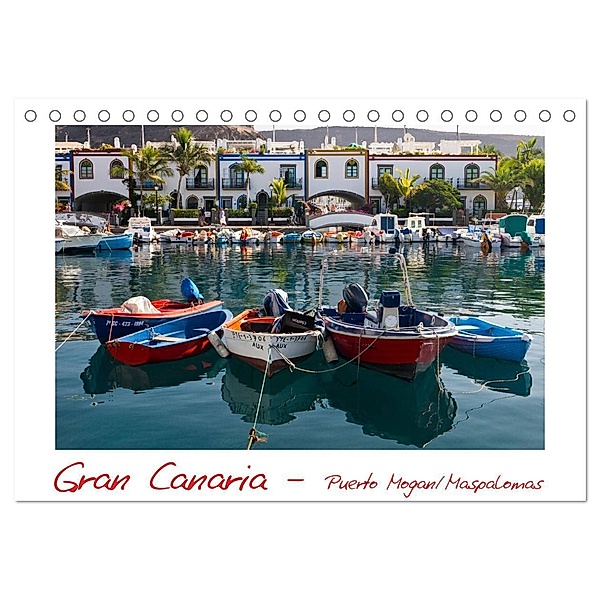 Gran Canaria - Puerto Mogan/Maspalomas (Tischkalender 2024 DIN A5 quer), CALVENDO Monatskalender, Michael Bücker