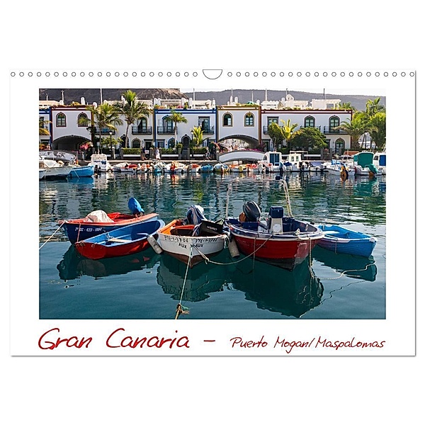 Gran Canaria - Puerto Mogan/Maspalomas (Wandkalender 2024 DIN A3 quer), CALVENDO Monatskalender, Michael Bücker
