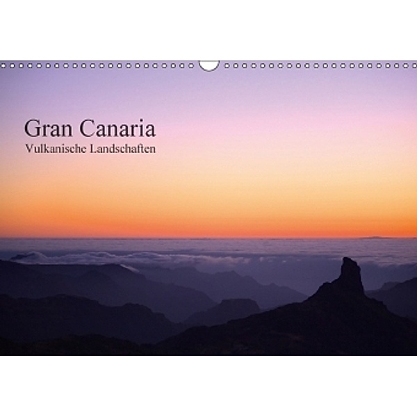 Gran Canaria - Vulkanische Landschaften / CH-Version (Wandkalender 2017 DIN A3 quer), Martin Wasilewski