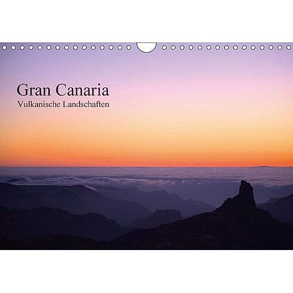 Gran Canaria - Vulkanische Landschaften / CH-Version (Wandkalender 2017 DIN A4 quer), Martin Wasilewski