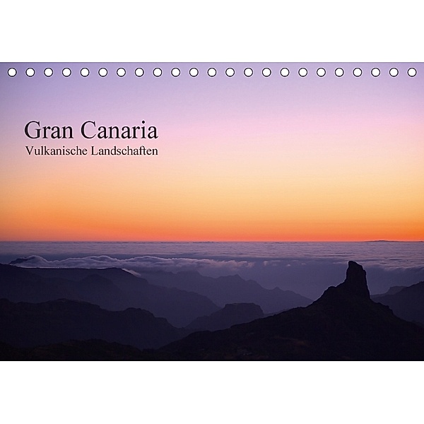 Gran Canaria - Vulkanische Landschaften / CH-Version (Tischkalender 2018 DIN A5 quer), Martin Wasilewski