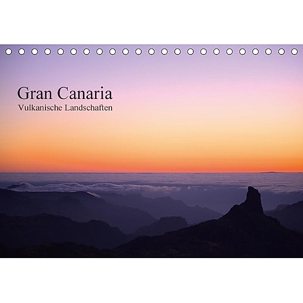 Gran Canaria - Vulkanische Landschaften / CH-Version (Tischkalender 2017 DIN A5 quer), Martin Wasilewski