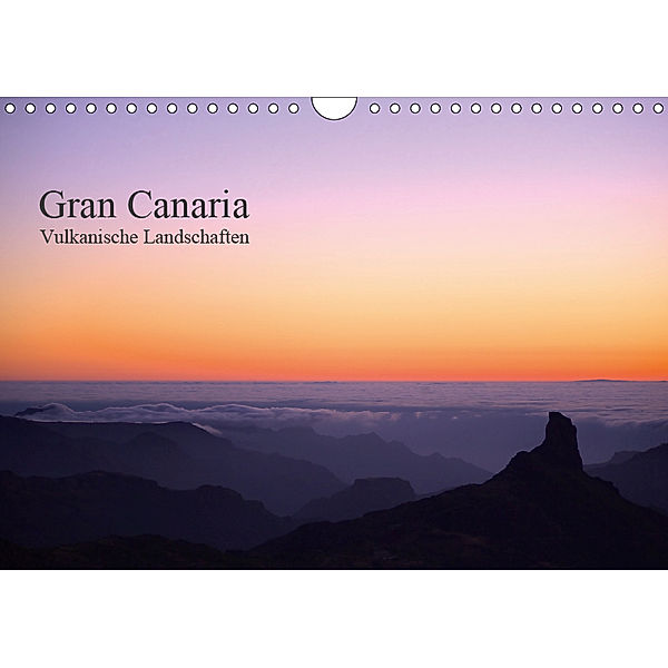 Gran Canaria - Vulkanische Landschaften / CH-Version (Wandkalender 2019 DIN A4 quer), Martin Wasilewski