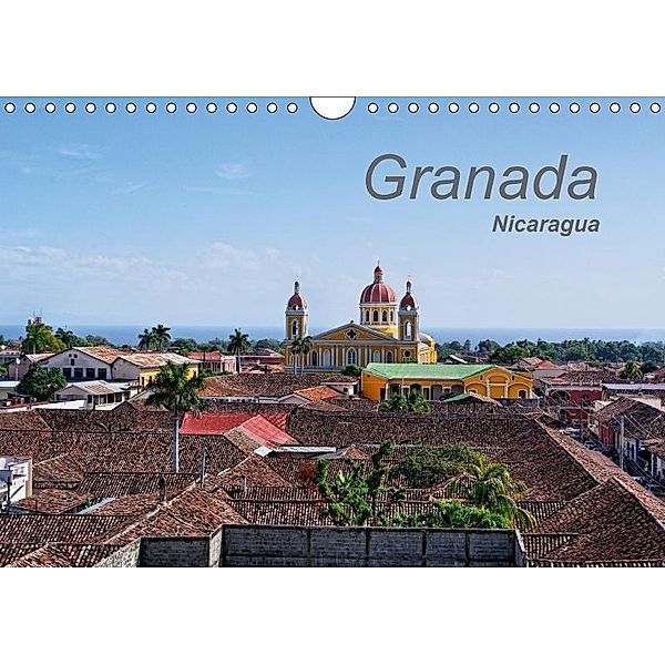 Granada, Nicaragua / UK-Version (Wall Calendar 2017 DIN A4 Landscape), Matthias Gille