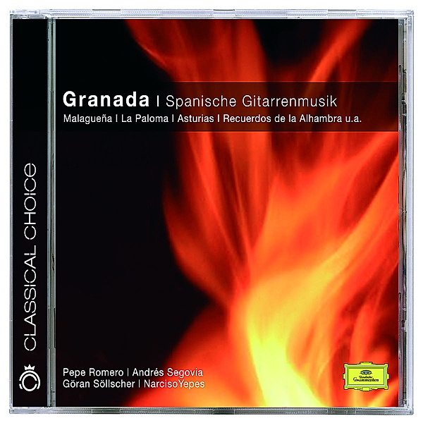 Granada - Spanische Gitarrenmusik, P. ROMERO, C. Romero, Segovia, Söllscher, Yepes