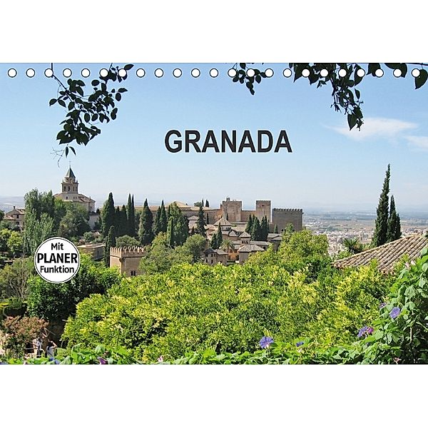 Granada (Tischkalender 2018 DIN A5 quer), Andrea Ganz