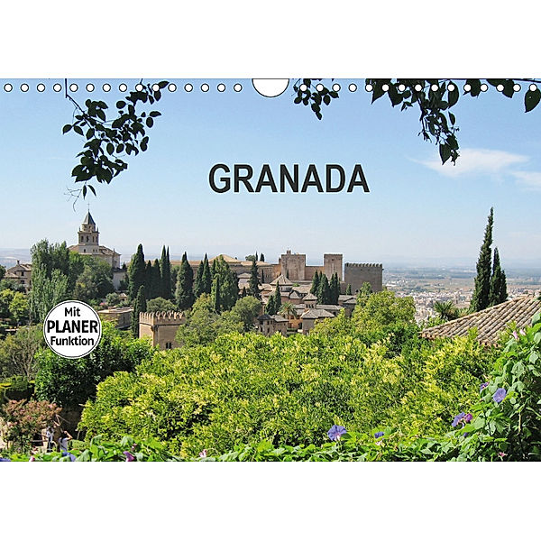 Granada (Wandkalender 2019 DIN A4 quer), Andrea Ganz