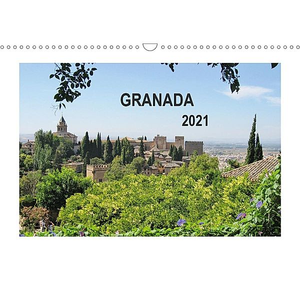 Granada (Wandkalender 2021 DIN A3 quer), Andrea Ganz