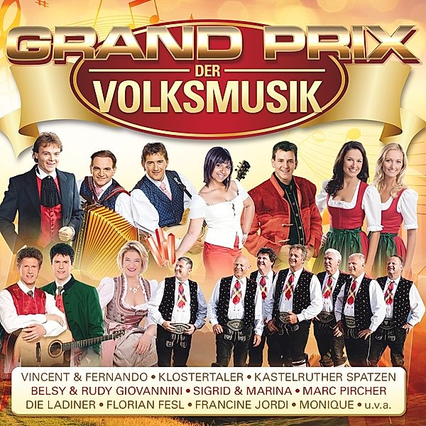 Grand Prix der Volksmusik - Alle 25 Sieger-Titel 2CD, Diverse Interpreten