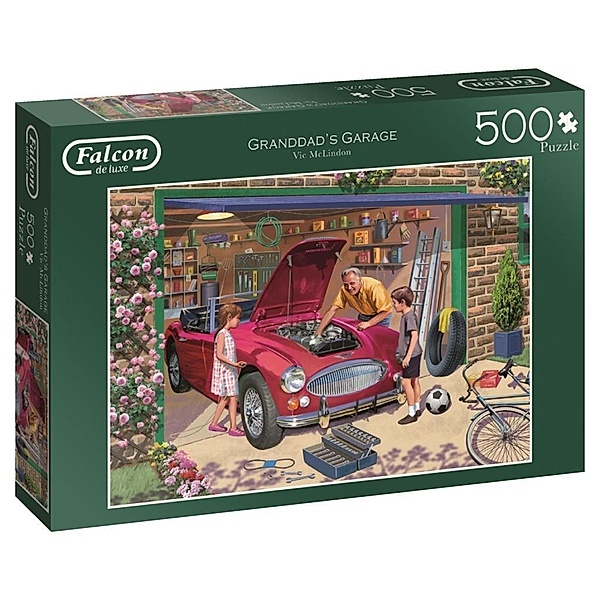Grandad's Garage - 500 Teile Puzzle