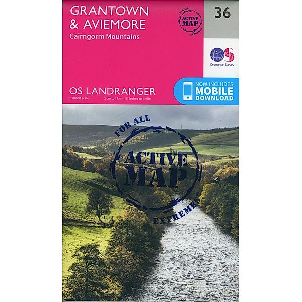 Grantown, Aviemore & Cairngorm Mountains, Ordnance Survey
