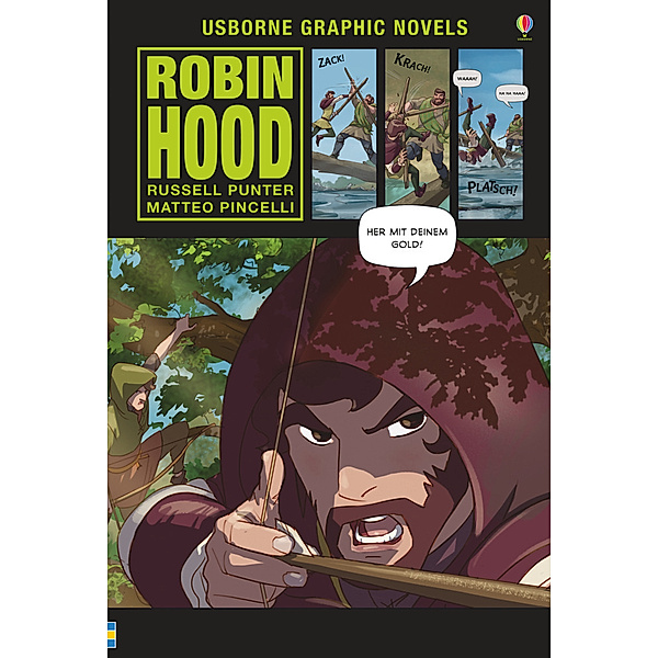 Graphic Novels bei Usborne / Usborne Graphic Novels: Robin Hood, Russell Punter