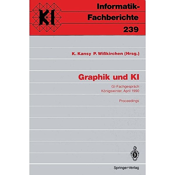 Graphik und KI / Informatik-Fachberichte Bd.239