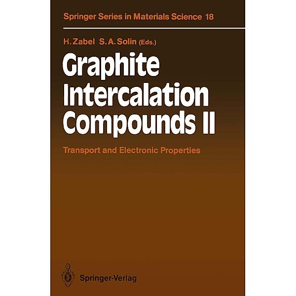 Graphite Intercalation Compounds II / Springer Series in Materials Science Bd.18