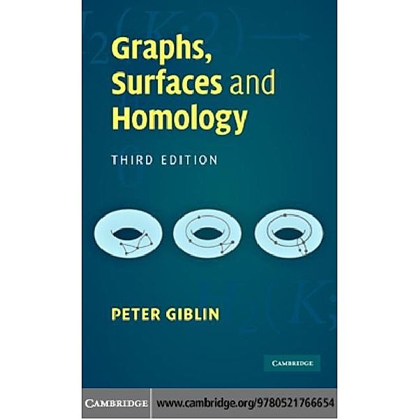 Graphs, Surfaces and Homology, Peter Giblin