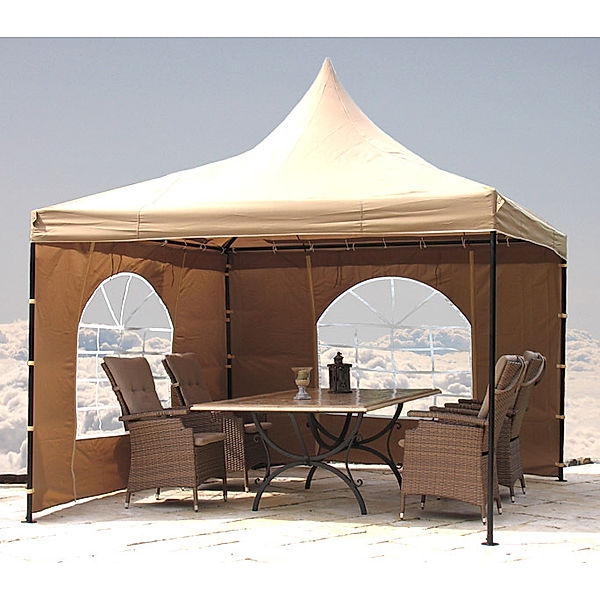 Grasekamp Lounge Pavillon Sahara 3x3m Sand