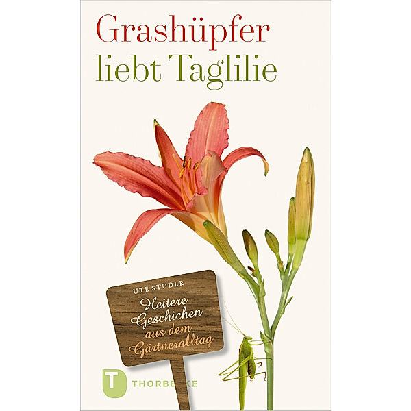 Grashüpfer liebt Taglilie, Ute Studer