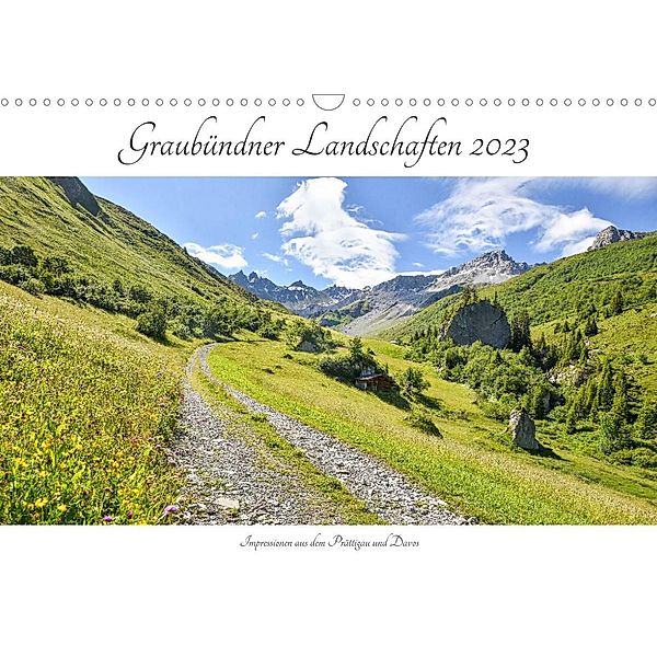 Graubündner Landschaften 2023 (Wandkalender 2023 DIN A3 quer), SusaZoom