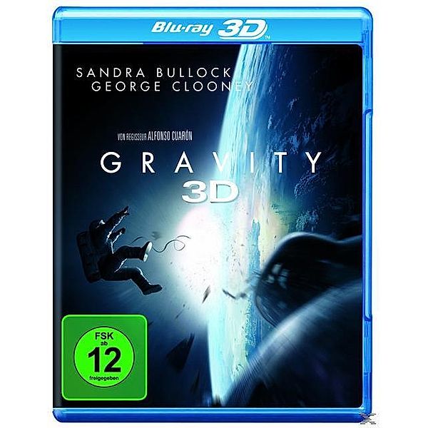 Gravity - 3D-Version, George Clooney Sandra Bullock