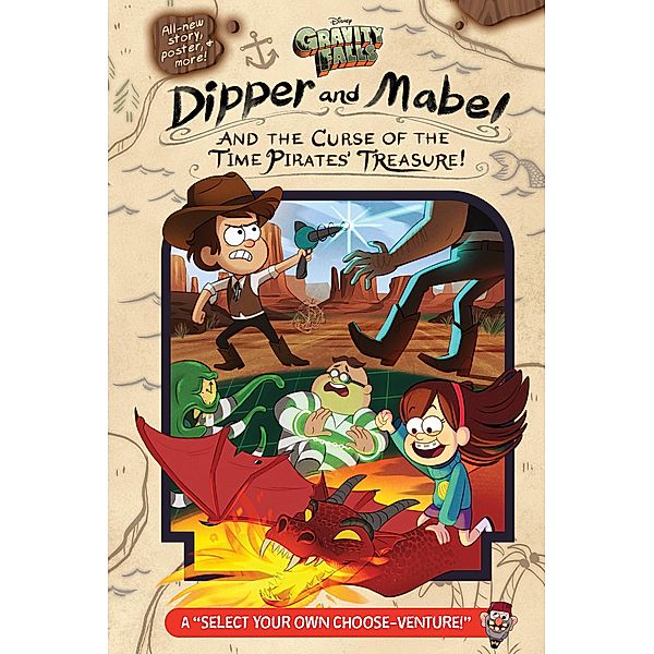 Gravity Falls: Dipper and Mabel and the Curse of the Time Pirates' Treasure!, Jeffrey Rowe