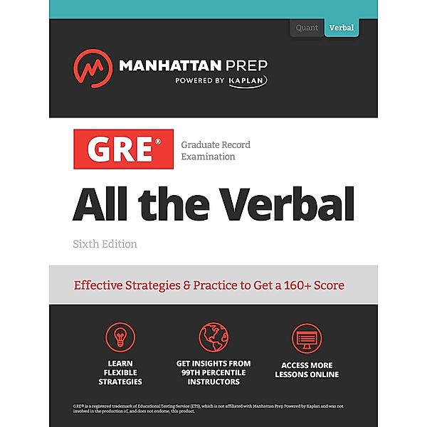 GRE All the Verbal, Manhattan Prep