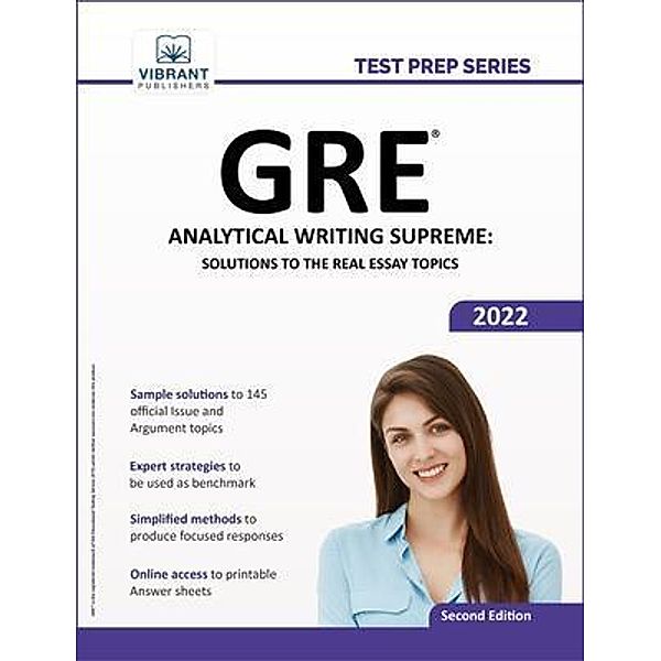 GRE Analytical Writing Supreme / Test Prep Series, Vibrant Publishers