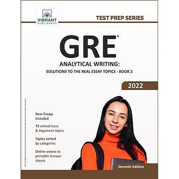 GRE Analytical Writing / Test Prep Series, Vibrant Publishers