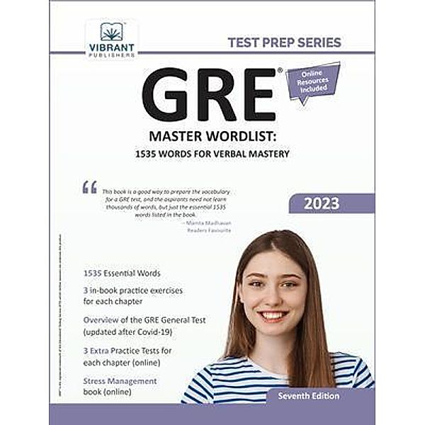GRE Master Wordlist / Test Prep Series, Vibrant Publishers