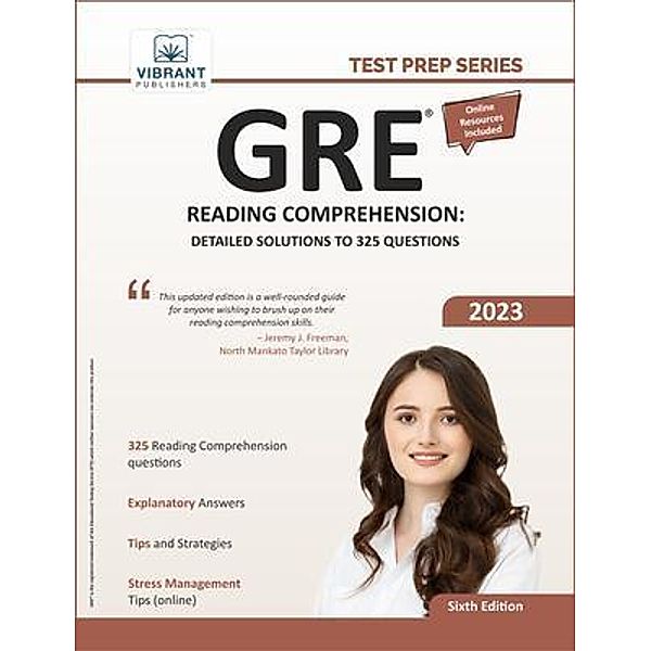 GRE Reading Comprehension, Vibrant Publishers