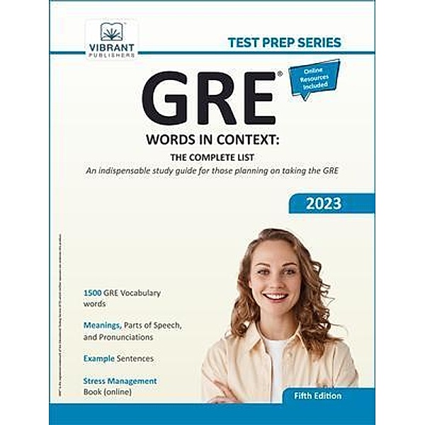 GRE Words In Context, Vibrant Publishers