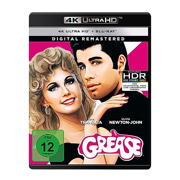 Grease (4K Ultra HD), Olivia Newton-John John Travolta