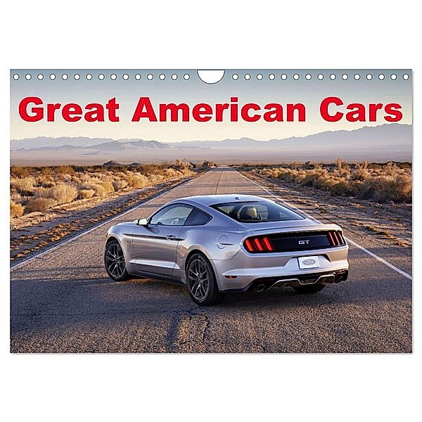Great American cars (Wall Calendar 2025 DIN A4 landscape), CALVENDO 12 Month Wall Calendar, Calvendo, insideportugal