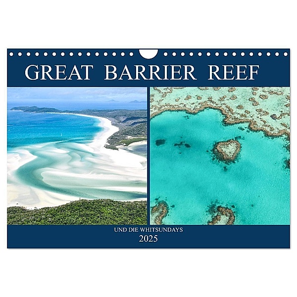 Great Barrier Reef und die Whitsundays (Wandkalender 2025 DIN A4 quer), CALVENDO Monatskalender, Calvendo, Robert Styppa
