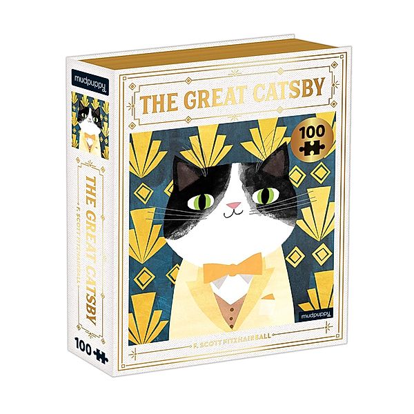 Great Catsby Bookish Cats 100 Piece Puzzle