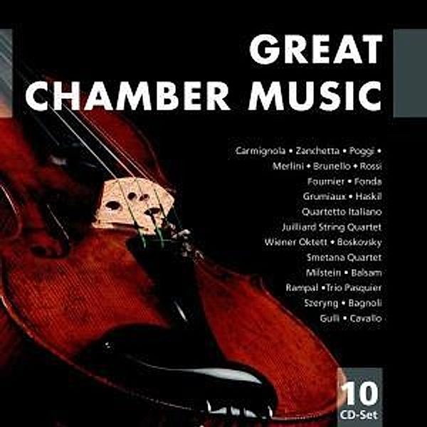 Great Chamber Music, 10 CDs, Diverse Interpreten