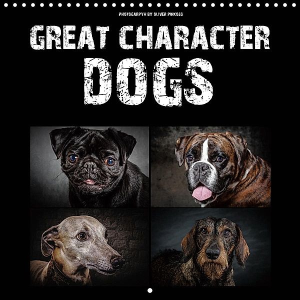 Great character dogs (Wall Calendar 2021 300 × 300 mm Square), Oliver Pinkoss Photostorys