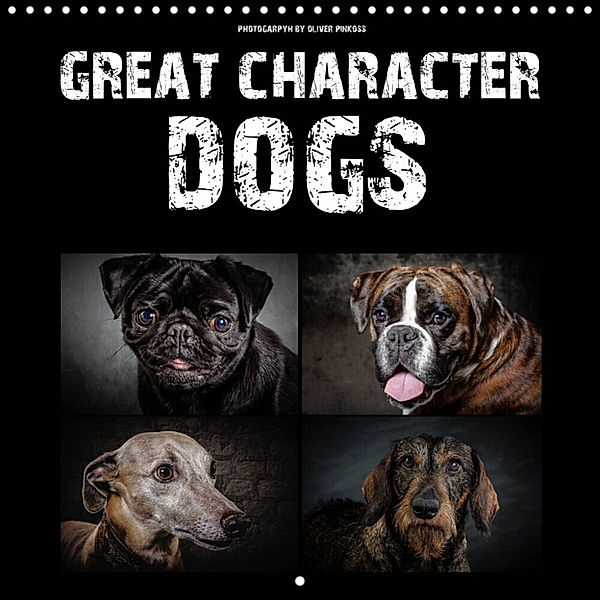 Great character dogs (Wall Calendar 2023 300 × 300 mm Square), Oliver Pinkoss Photostorys