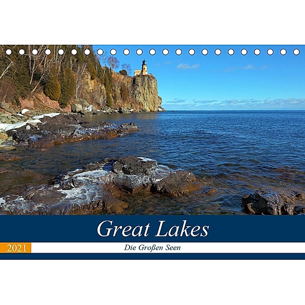 Great Lakes - Die großen Seen (Tischkalender 2021 DIN A5 quer), Gro
