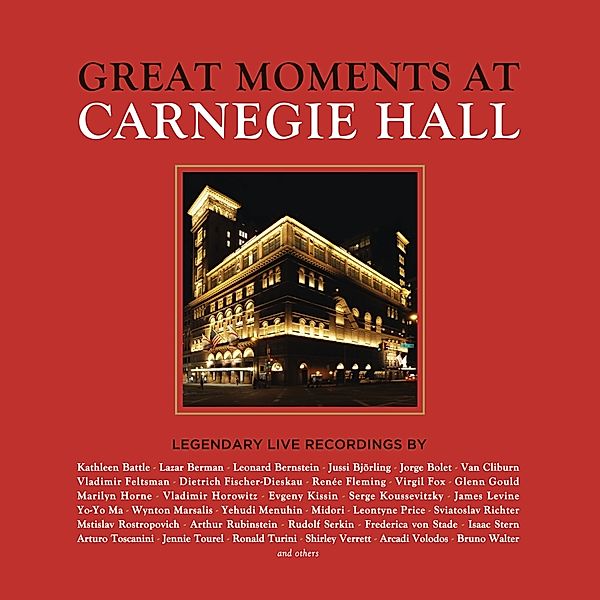 Great Moments At Carnegie Hall, Various