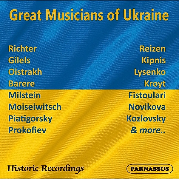 Great Musicians of Ukraine, Richter, Milstein, Moiseiwitsch, Gilels, Barere