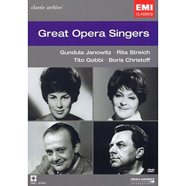 Great Opera Singers, Gundula Janowitz, Rita Streich, Tito Gobbi