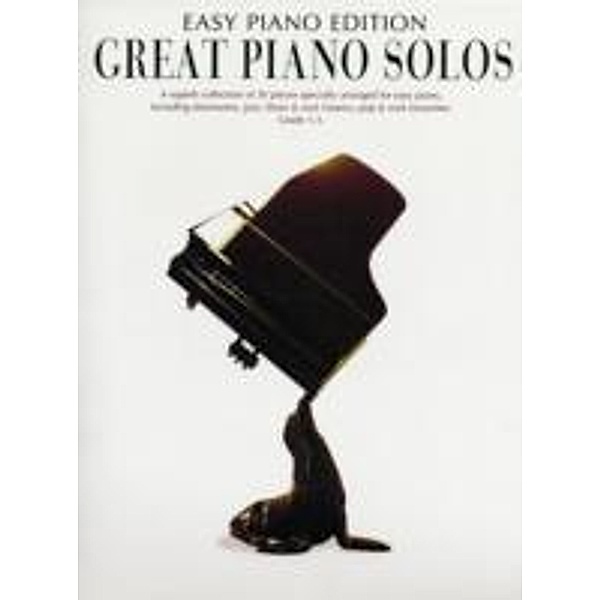 Great Piano Solos - the Black Book Easy Piano Ed., Easy Piano Edition