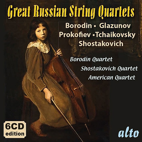 Great Russian String Quartets, Borodin Quartet, American String Quartet