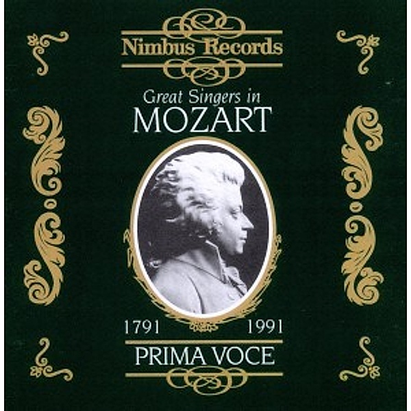 Great Singers In Mozart, Tauber, Kipnis, Supervia, Lehmann