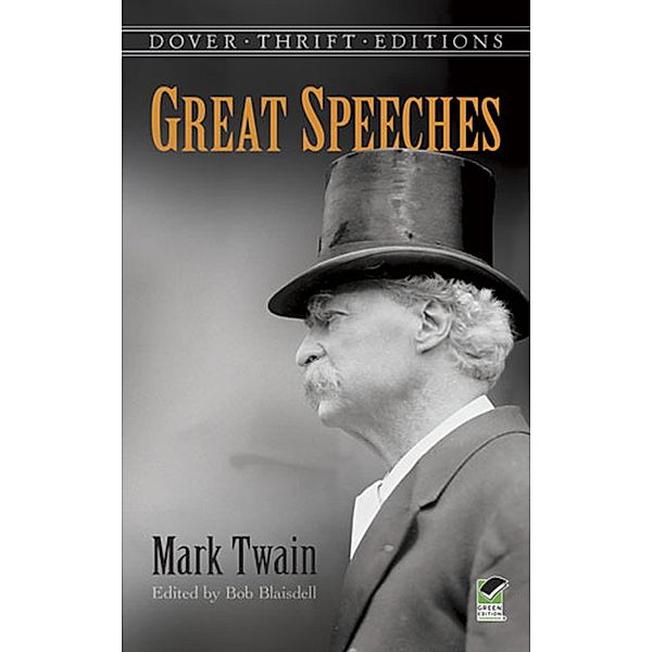 Great Speeches by Mark Twain / Dover Publications, Mark Twain