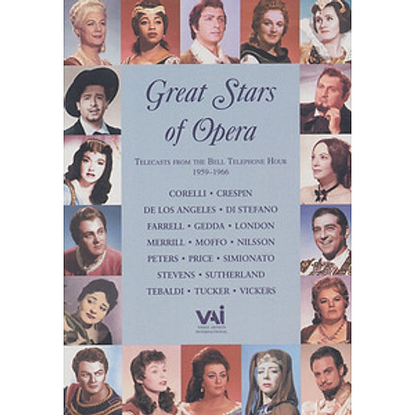 Great Stars of Opera, Di Stefano, Tebaldi, Moffo