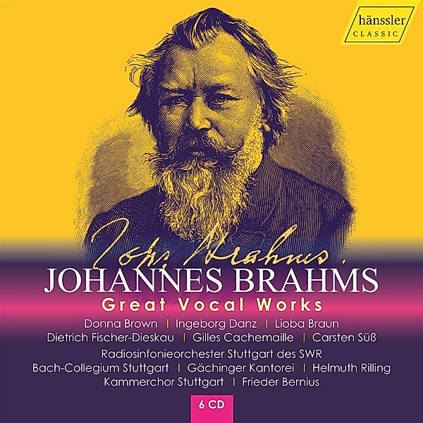 Great Vocal Works-Johannes Brahms, Gächinger Kantorei, H. Rilling, F. Bernius