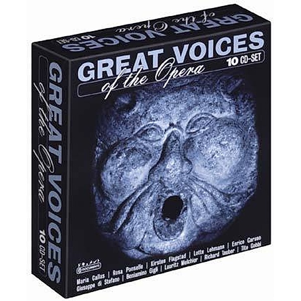 Great Voices of the Opera, 10 CDs, Diverse Interpreten